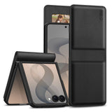 Samsung Galaxy Z Flip8 Tech-Protect Wallet Flip Deksel - Svart