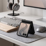 Samsung Galaxy Z Flip8 Tech-Protect Wallet Flip Deksel - Svart