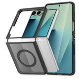 Samsung Galaxy Z Flip8 Tech-Protect MagMat Deksel - MagSafe Kompatibel - Matt Svart