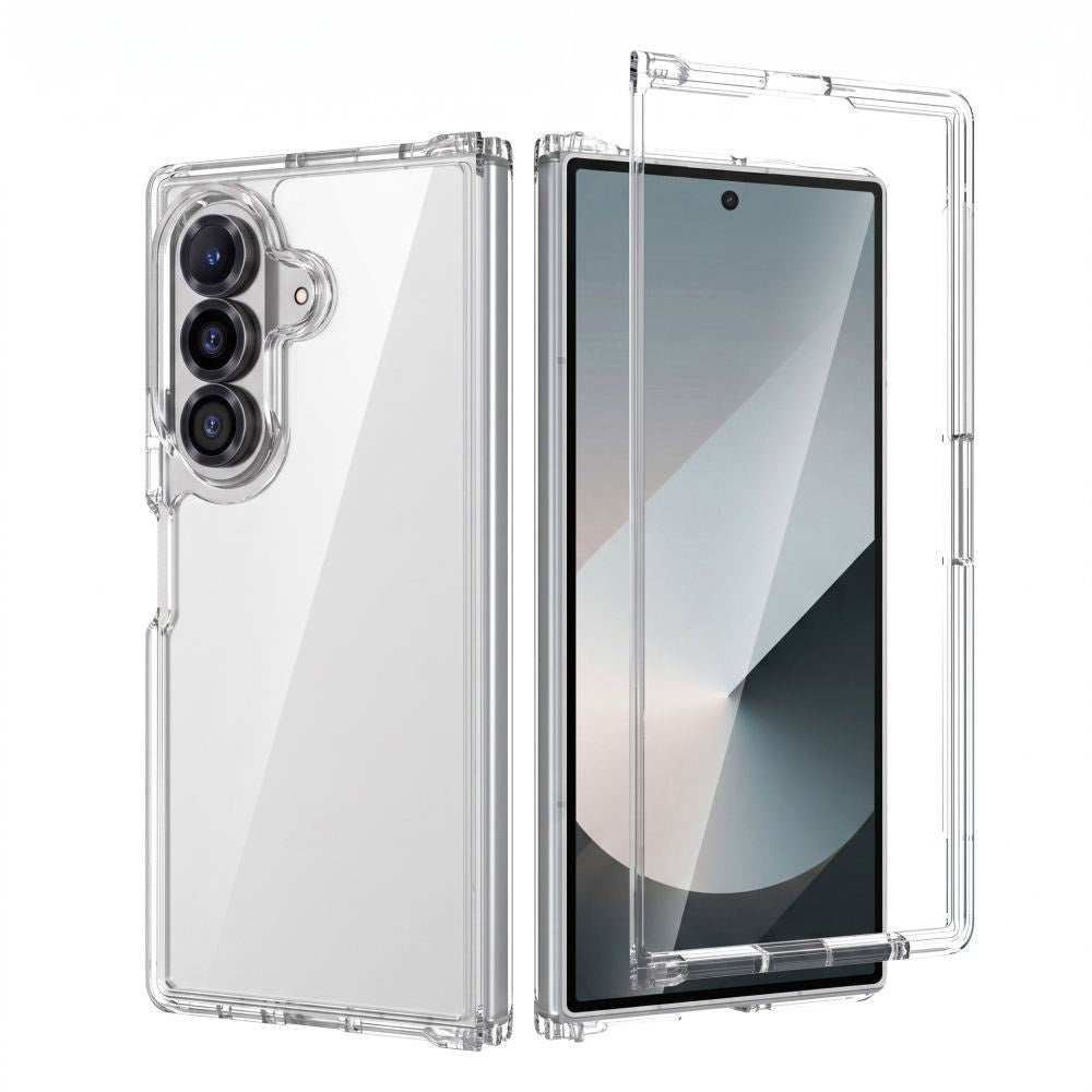 Samsung Galaxy Z Fold8 Ultra Tech-Protect Flexair Hybrid Deksel - Gjennomsiktig