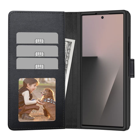 Samsung Galaxy Z Fold8 Ultra Tech-Protect Wallet Flip Deksel - Svart