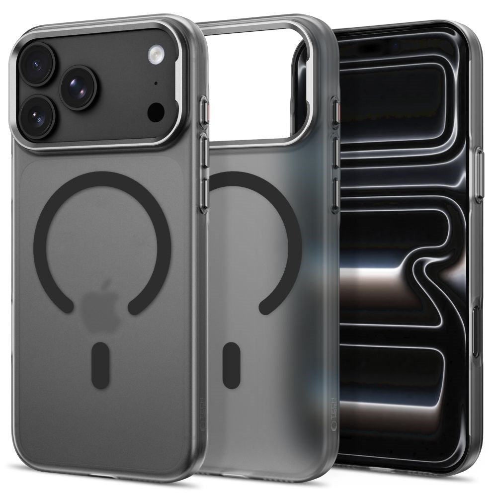 iPhone 18 Pro Max / 17 Pro Max Tech-Protect MagZero Deksel - MagSafe Kompatibel - Matte Black