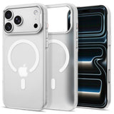 iPhone 18 Pro / 17 Pro Tech-Protect MagZero Deksel - MagSafe Kompatibel - Matte White