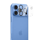 iPhone 18 Pro Max Tech-Protect Cam Fit+ Kameralinsebeskyttelsesglass - Gjennomsiktig / Svart