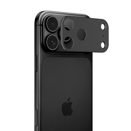 iPhone 18 Pro Max Tech-Protect CamAlloy Fit+ Kameralinsebeskyttelsesdeksel - Svart