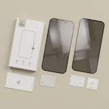 iPhone 18 Pro Max Tech-Protect Herdet Skjermbeskyttelsesglass - Privacy Funksjon - 2 Stk. - Gjennomsiktig