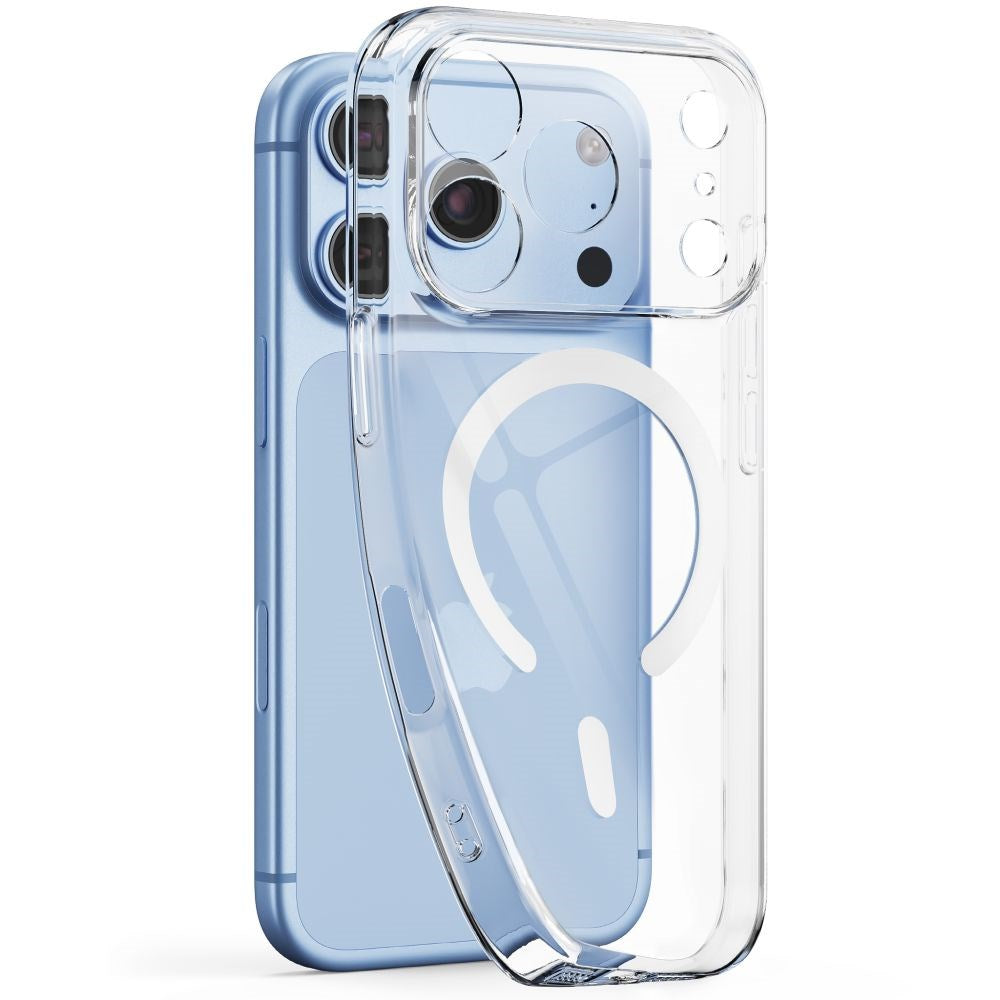 iPhone 17 Pro / 18 Pro Tech-Protect FlexAir Fleksibel Plast Deksel - MagSafe Kompatibel - Gjennomsiktig