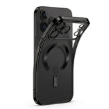 iPhone 18 Pro / 17 Pro Tech-Protect MagFlex Deksel - MagSafe Kompatibel - Svart / Gjennomsiktig