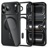 iPhone 18 Pro Max / 17 Pro Max Tech-Protect MagFlex Deksel - MagSafe Kompatibel - Svart / Gjennomsiktig