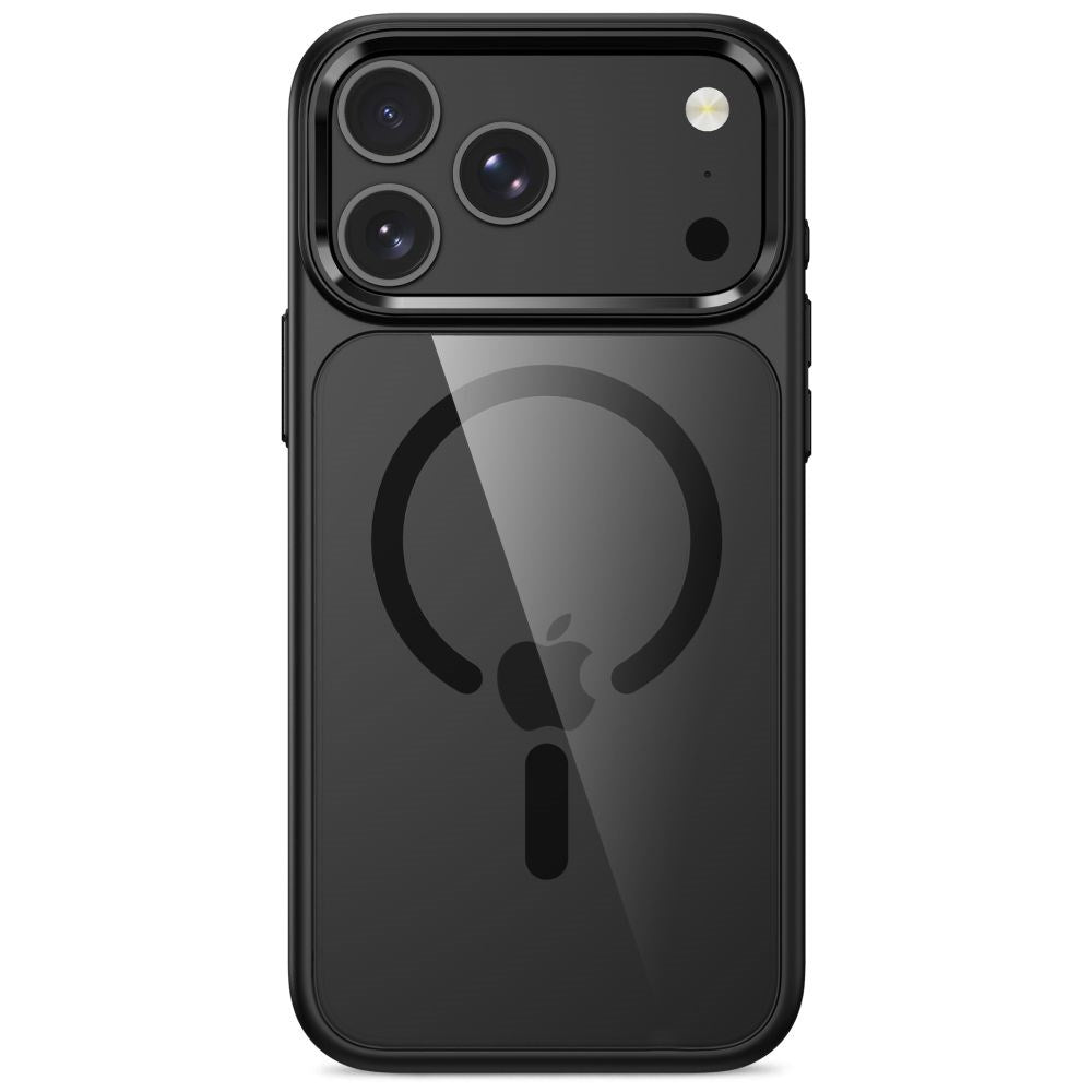 iPhone 18 Pro Max / 17 Pro Max Tech-Protect MagMat Deksel - MagSafe Kompatibel - Gjennomsiktig / Svart
