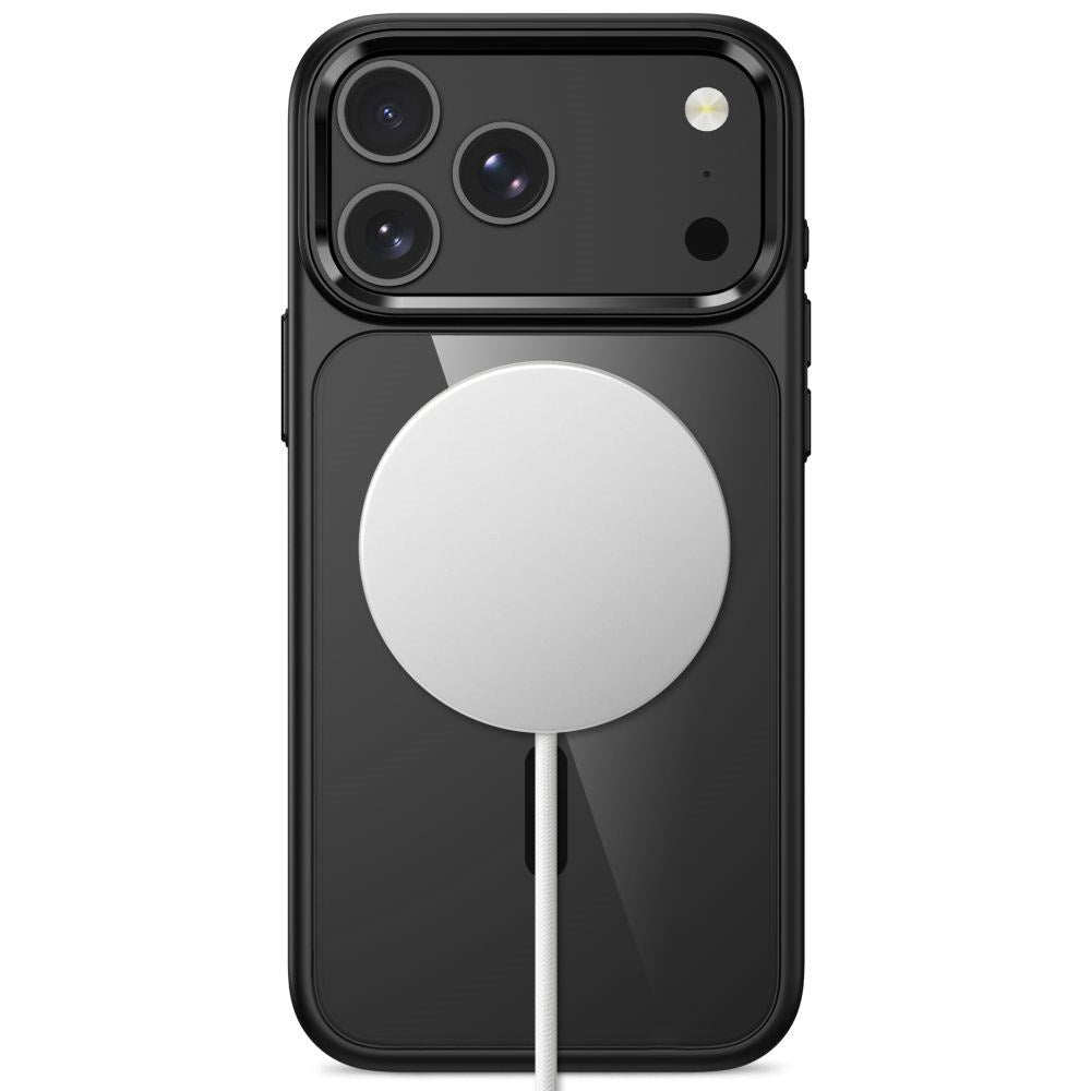 iPhone 18 Pro Max / 17 Pro Max Tech-Protect MagMat Deksel - MagSafe Kompatibel - Gjennomsiktig / Svart