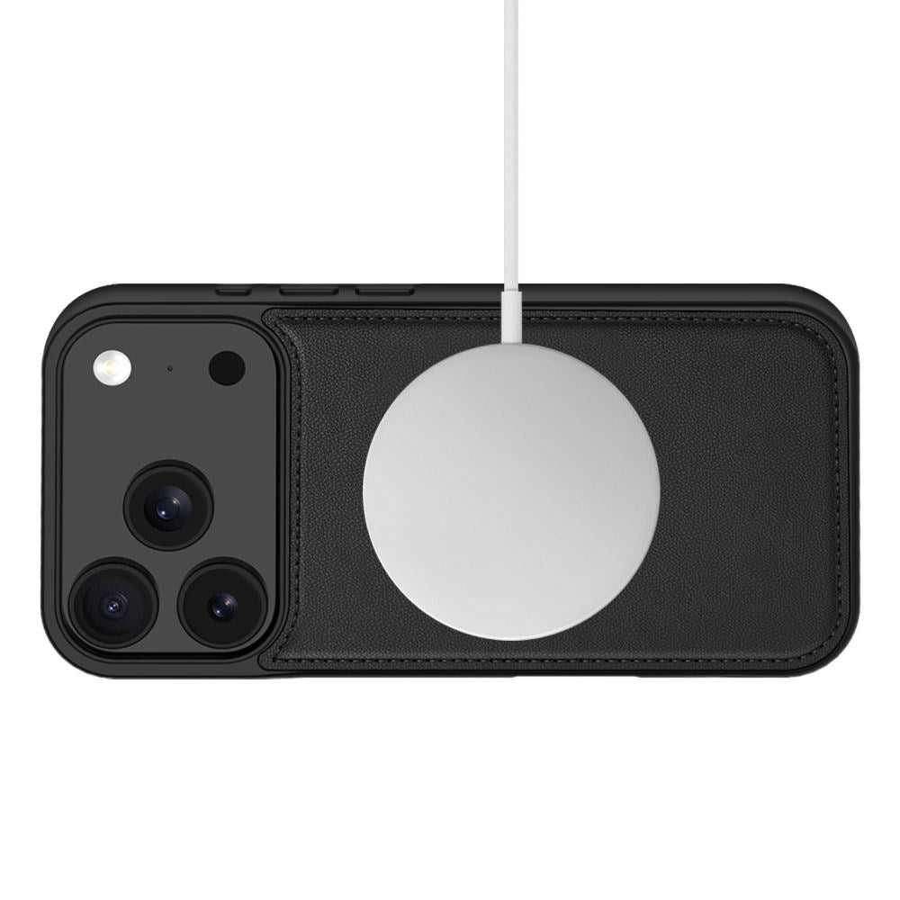 iPhone 18 Pro Max / 17 Pro Max Tech-Protect Wallet Flip Deksel - MagSafe Kompatibel - Svart