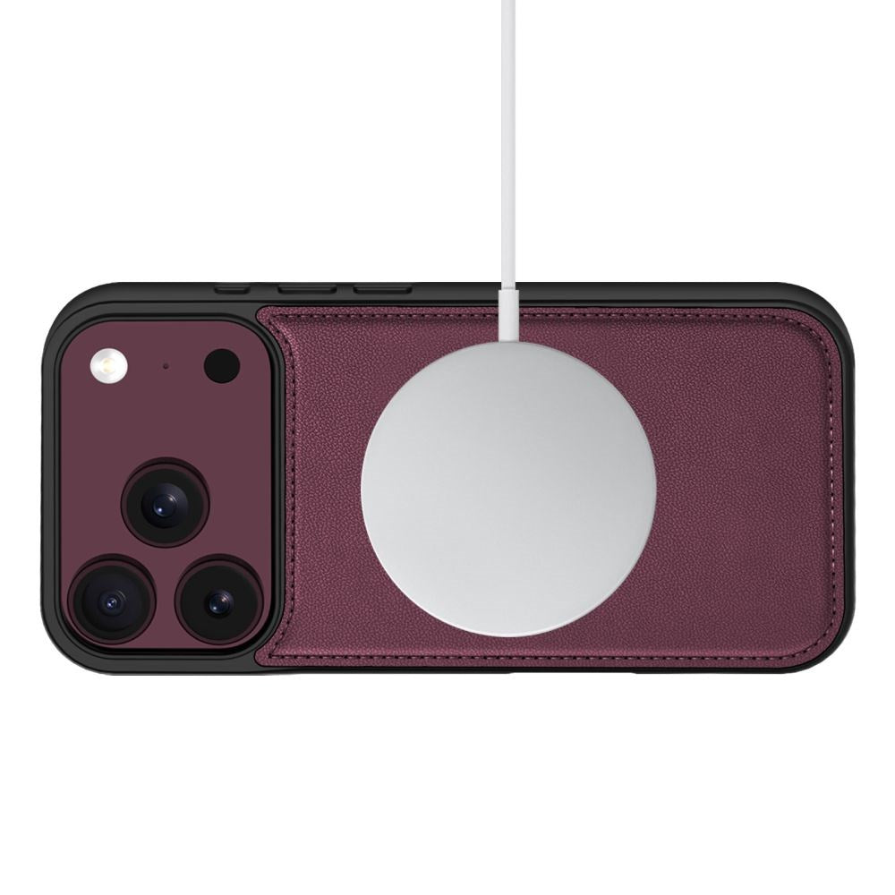 iPhone 18 Pro / 17 Pro Tech-Protect Wallet Flip Deksel - MagSafe Kompatibel - Rød