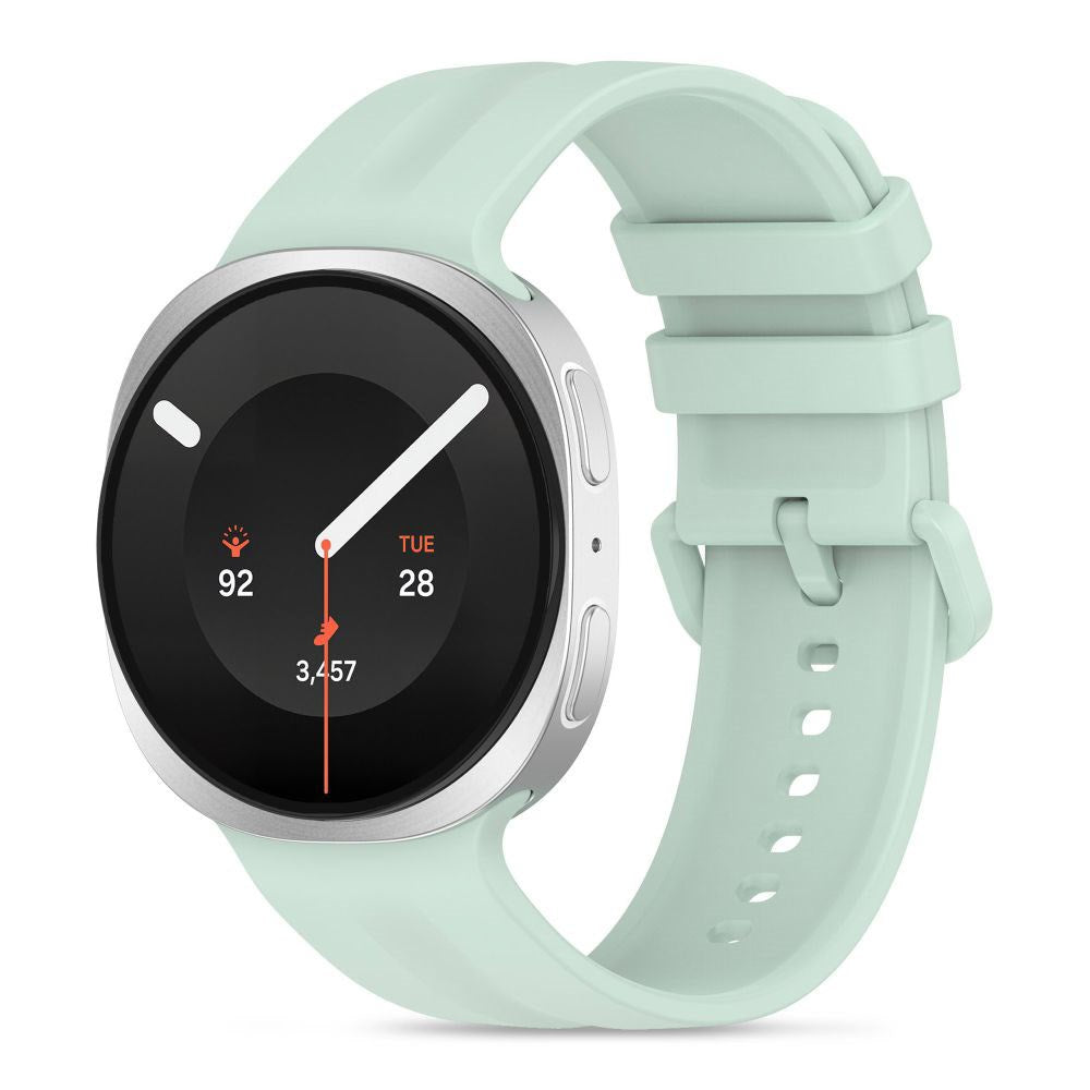 Samsung Galaxy Watch 8 / 9 / Classic (40 / 44 / 46mm) Tech-Protect Silicone Evo Klokkereim - Lysegrønn