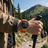 Samsung Galaxy Watch Ultra 2 / Ultra (47mm) Tech-Protect IconBand Pro Klokkereim - Oransje / Svart
