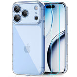 iPhone 18 Pro Max / 17 Pro Max Tech-Protect FlexAir Deksel med 2 Stk. Skjermbeskyttelse - MagSafe Kompatibel - Gjennomsiktig