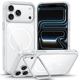 iPhone 18 Pro Max / 17 Pro Max Tech-Protect MagStand CC Deksel - MagSafe Kompatibel - Gjennomsiktig