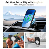 iPhone 17 Tech-Protect Silicone Deksel - MagSafe Kompatibel - Svart