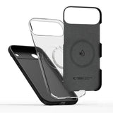 iPhone Air Tech-Protect Silicone Deksel - MagSafe Kompatibel - Svart