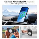 iPhone Air Tech-Protect Silicone Deksel - MagSafe Kompatibel - Svart