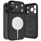 iPhone 17 Pro Tech-Protect Silicone Deksel - MagSafe Kompatibel - Svart