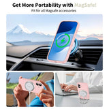 iPhone 17 Tech-Protect Silicone Deksel - MagSafe Kompatibel - Rosa