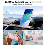 iPhone Air Tech-Protect Silicone Deksel - MagSafe Kompatibel - Rosa