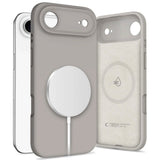 iPhone Air Tech-Protect Silicone Deksel - MagSafe Kompatibel - Grå