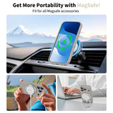 iPhone 17 Pro Max Tech-Protect Silicone Deksel - MagSafe Kompatibel - Grå