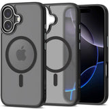 iPhone 17 Tech-Protect MagEdge Hybrid Deksel - MagSafe Kompatibel - Matt Svart