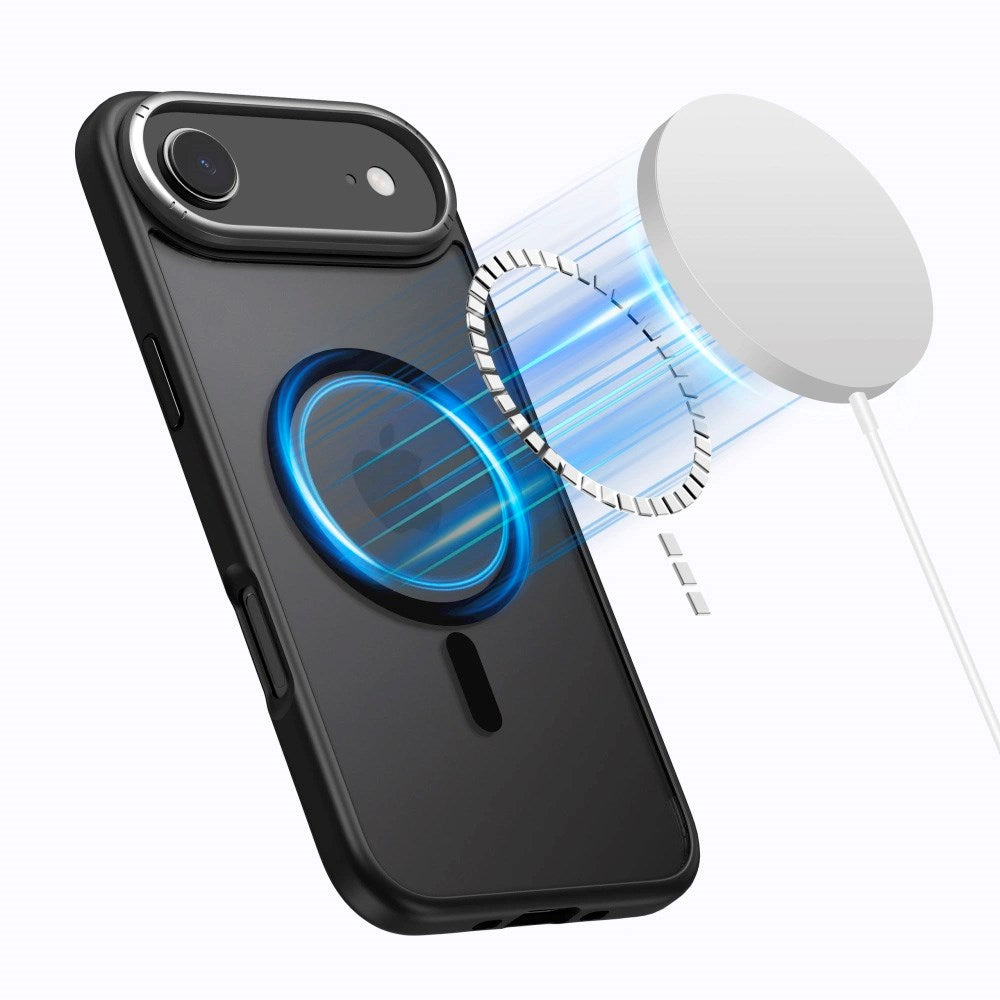 iPhone Air Tech-Protect MagEdge Hybrid Deksel - MagSafe Kompatibel - Matt Svart