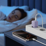 Tech-Protect NCM25 Vegglader med 25W - 1 x USB-C - Lilla