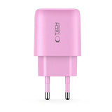 Tech-Protect NCA30 Vegglader med 30W - 1 x USB-A & 1 x USB-C - Rosa
