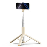 Tech-Protect Bluetooth Selfie Stick Tripod - Beige