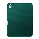iPad 11" (2025) / 10.9" (2024 / 2022) Tech-Protect Canvas Flip Deksel m. Penn Holder - Grønn