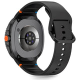 Samsung Galaxy Watch 8 / 8 Classic (40 / 44 / 46mm) Tech-Protect Silikon Rem - Black