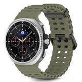 Samsung Galaxy Watch 8 / 9 / Classic (40 / 44 / 46mm) Tech-Protect IconBand Pro Klokkereim - Grønn