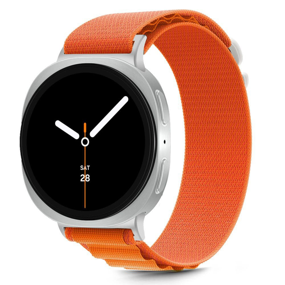 Samsung Galaxy Watch 8 / 9 / Classic (40 / 44 / 46mm) Tech-Protect Nylon Pro Klokkereim - Oransje