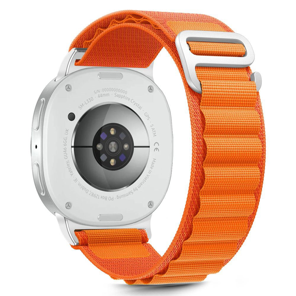 Samsung Galaxy Watch 8 / 9 / Classic (40 / 44 / 46mm) Tech-Protect Nylon Pro Klokkereim - Oransje