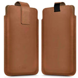 Tech-Protect Universal Mobilveske - 17 x 10 cm - Brun