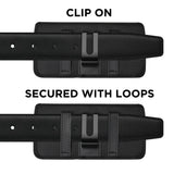 Tech-Protect Universal Nylon Mobil Etui - Mål (16.2 x 9 x 2.8 cm) - Svart