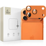 iPhone 17 Pro Tech-Protect Cam Fit+ Kameralinsebeskyttelsesglass - Oransje