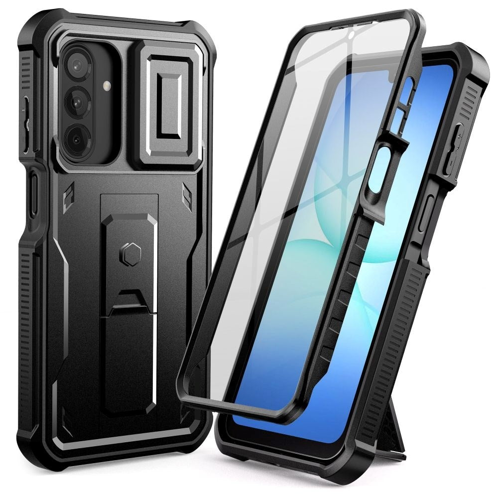 Samsung Galaxy A17 (5G) Tech-Protect Kevlar Cam+ Deksel med Skjermbeskytter - Svart