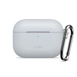 Apple AirPods Pro (3. gen.) Tech-Protect Silicone Hook Deksel - Grå