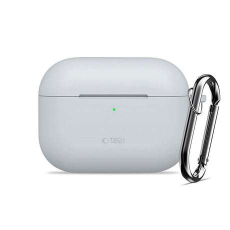 Apple AirPods Pro (3. gen.) Tech-Protect Silicone Hook Deksel - Grå
