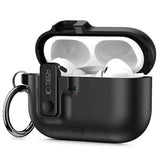 Apple AirPods Pro (3. gen.) Tech-Protect Slim Hook Deksel - Svart
