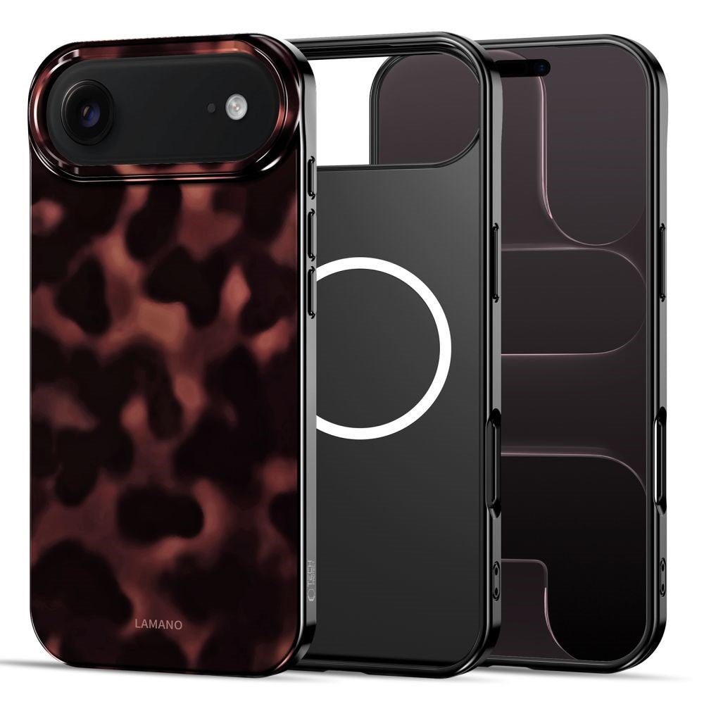 iPhone Air Tech-Protect Lamano Deksel - MagSafe Kompatibel - Panther