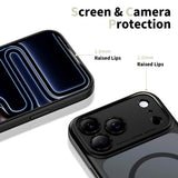 iPhone 17 Pro Max Tech-Protect Magpeak Deksel - MagSafe Kompatibel - Matte Black