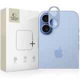 iPhone 17 Tech-Protect CamAlloy Fit+ Kameralinsebeskyttelsesdeksel - Blå