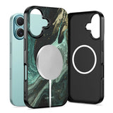iPhone 16 Tech-Protect Lamano Deksel - MagSafe Kompatibel - Verde Aura
